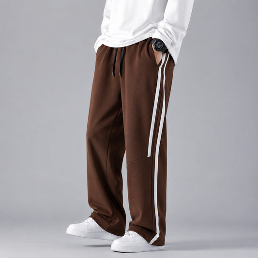 Side Stripe Baggy Trousers
