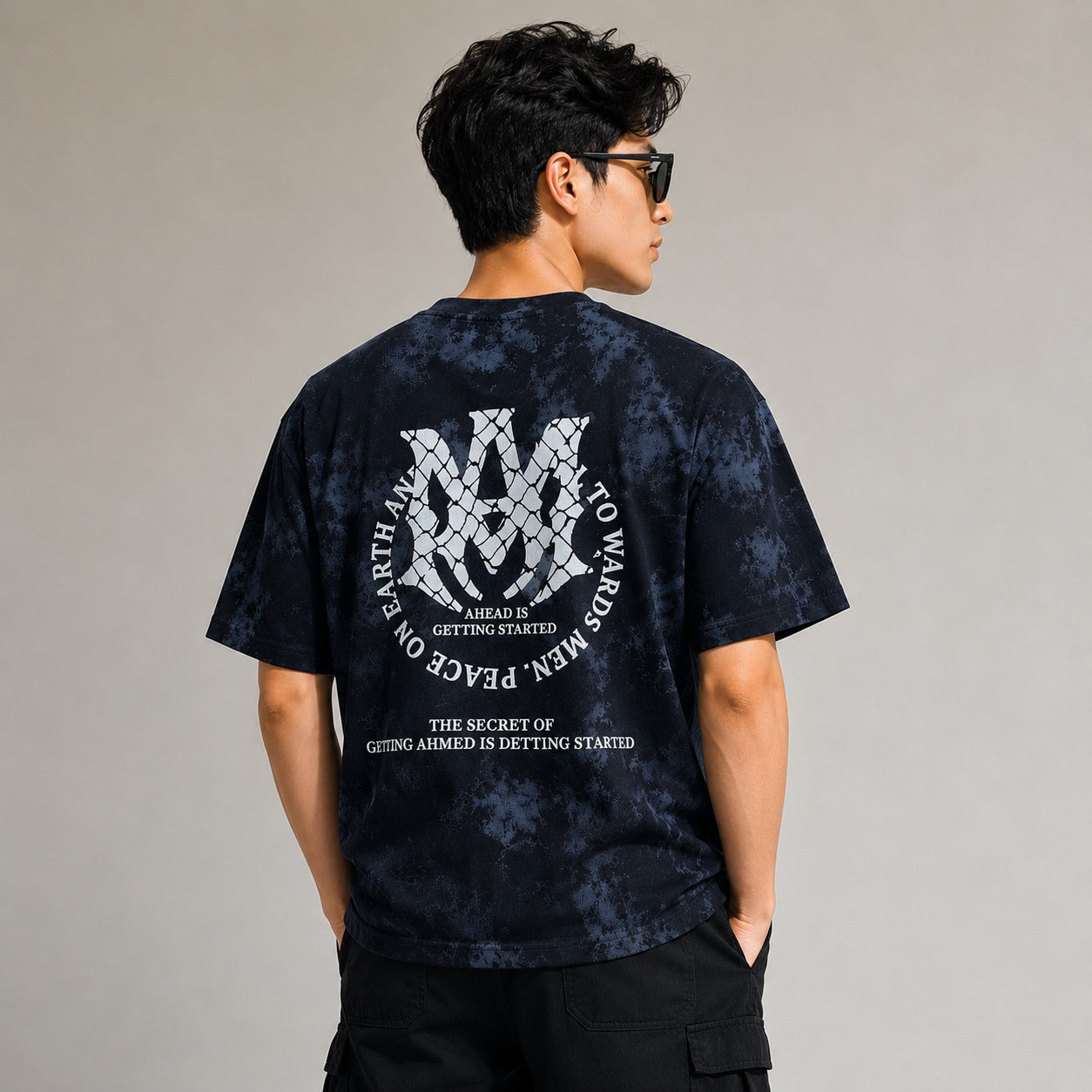 Men's Premium Oversized Acid Wash