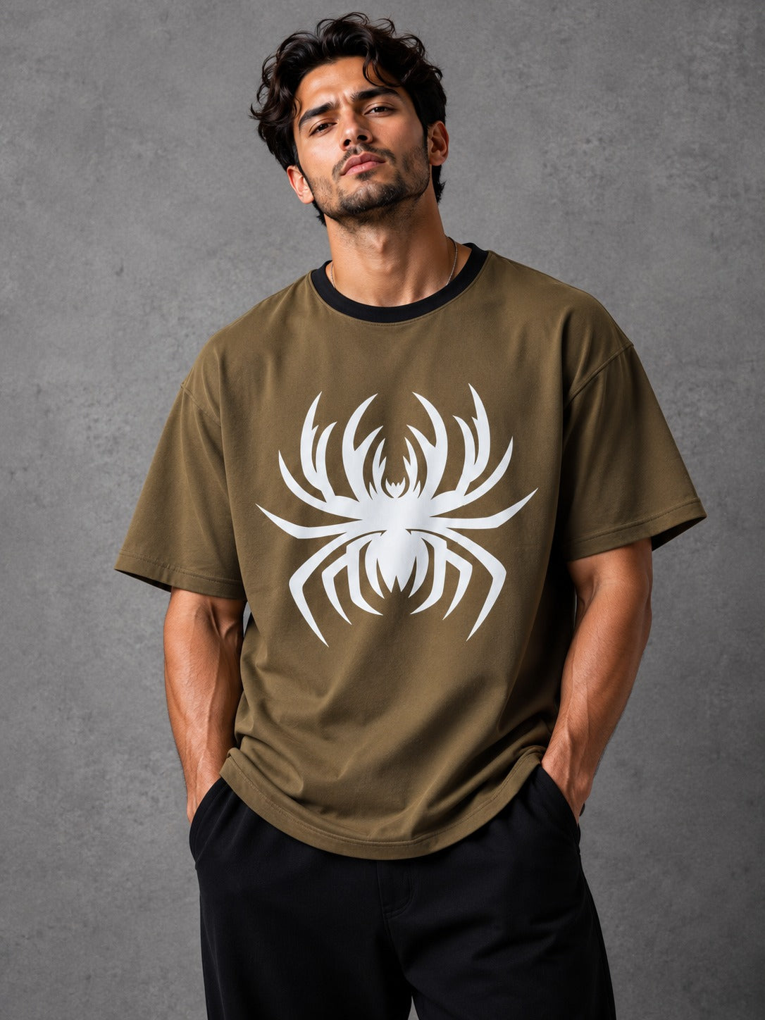 Men's Spider Oversized
