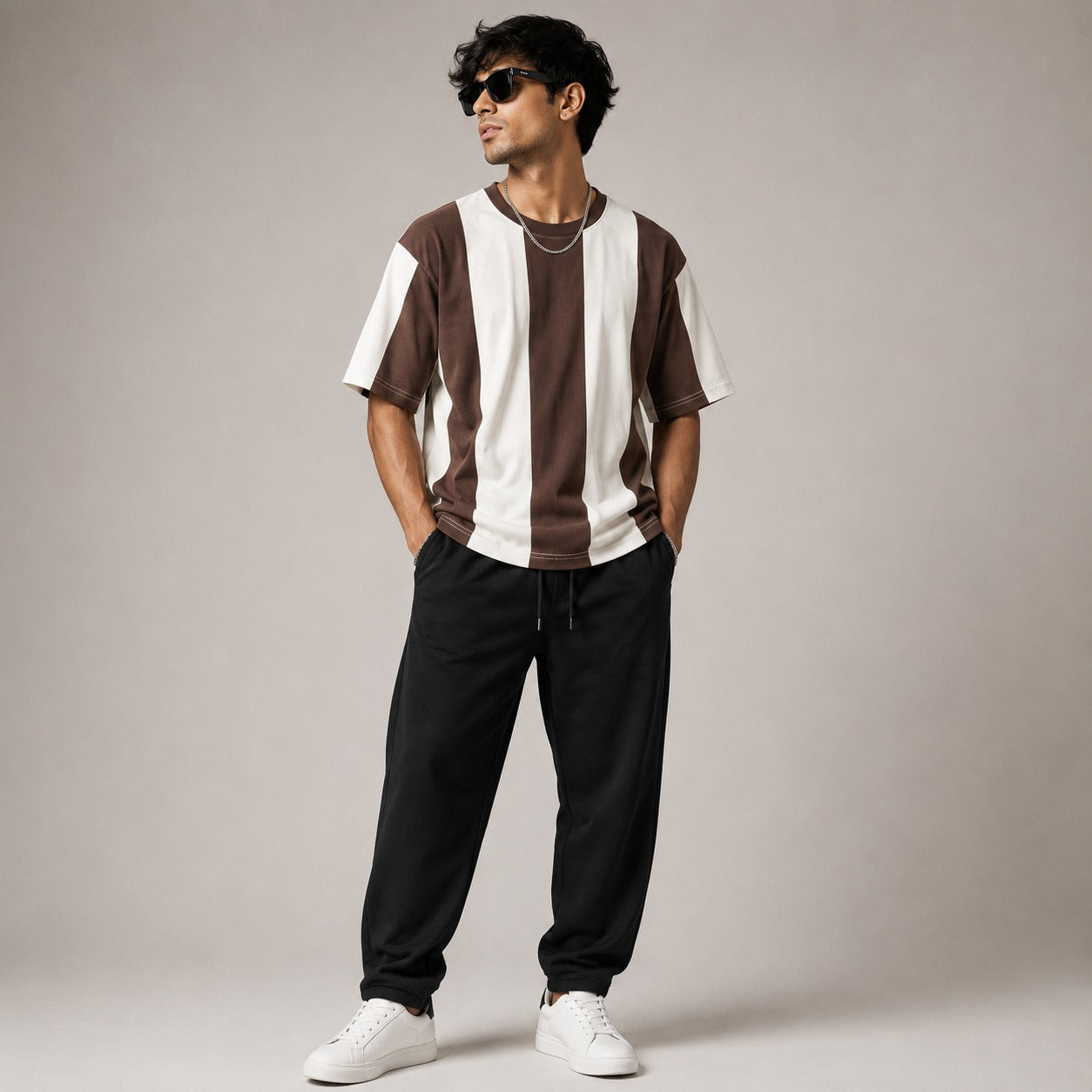 Stripe Panel Tracksuit