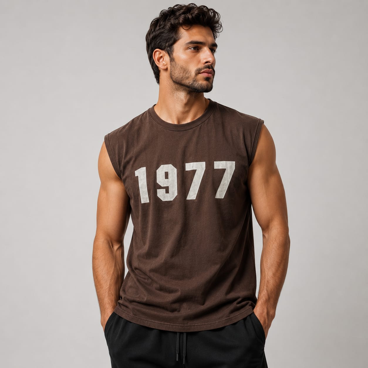 Men's 1977 Tank Top – Premium Sleeveless Summer Essential