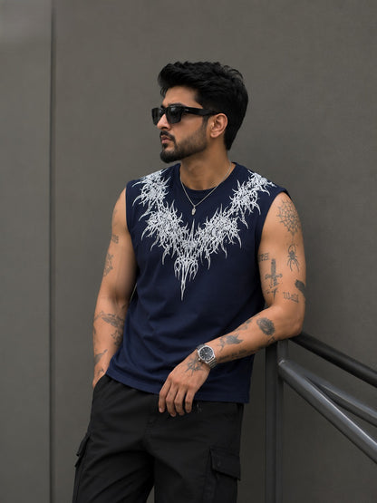 Men's Tribal Sando – Premium Sleeveless Tank Top