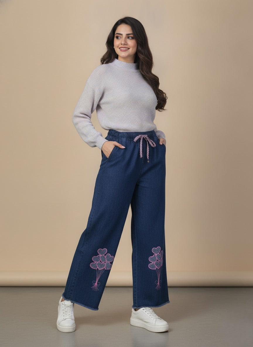 Women's Denim Trouser