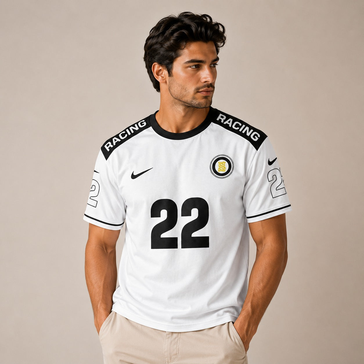 Premium 22 Racing Printed T-Shirt