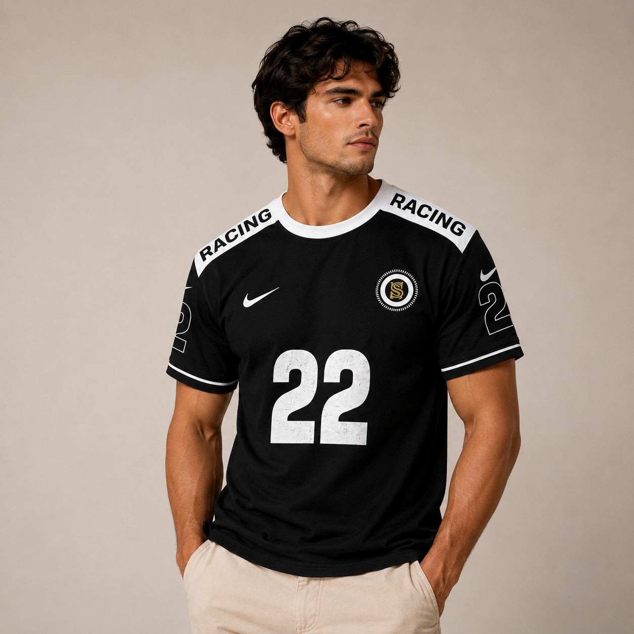Premium 22 Racing Printed T-Shirt