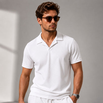 Men's Premium 3 Piece Textured Tracksuit Set