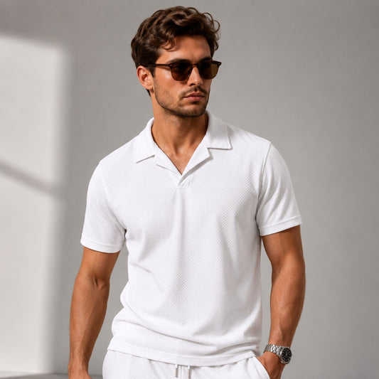 Men's Premium 3 Piece Textured Tracksuit Set