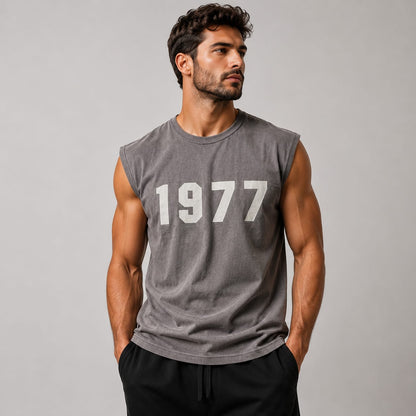 Men's 1977 Tank Top – Premium Sleeveless Summer Essential