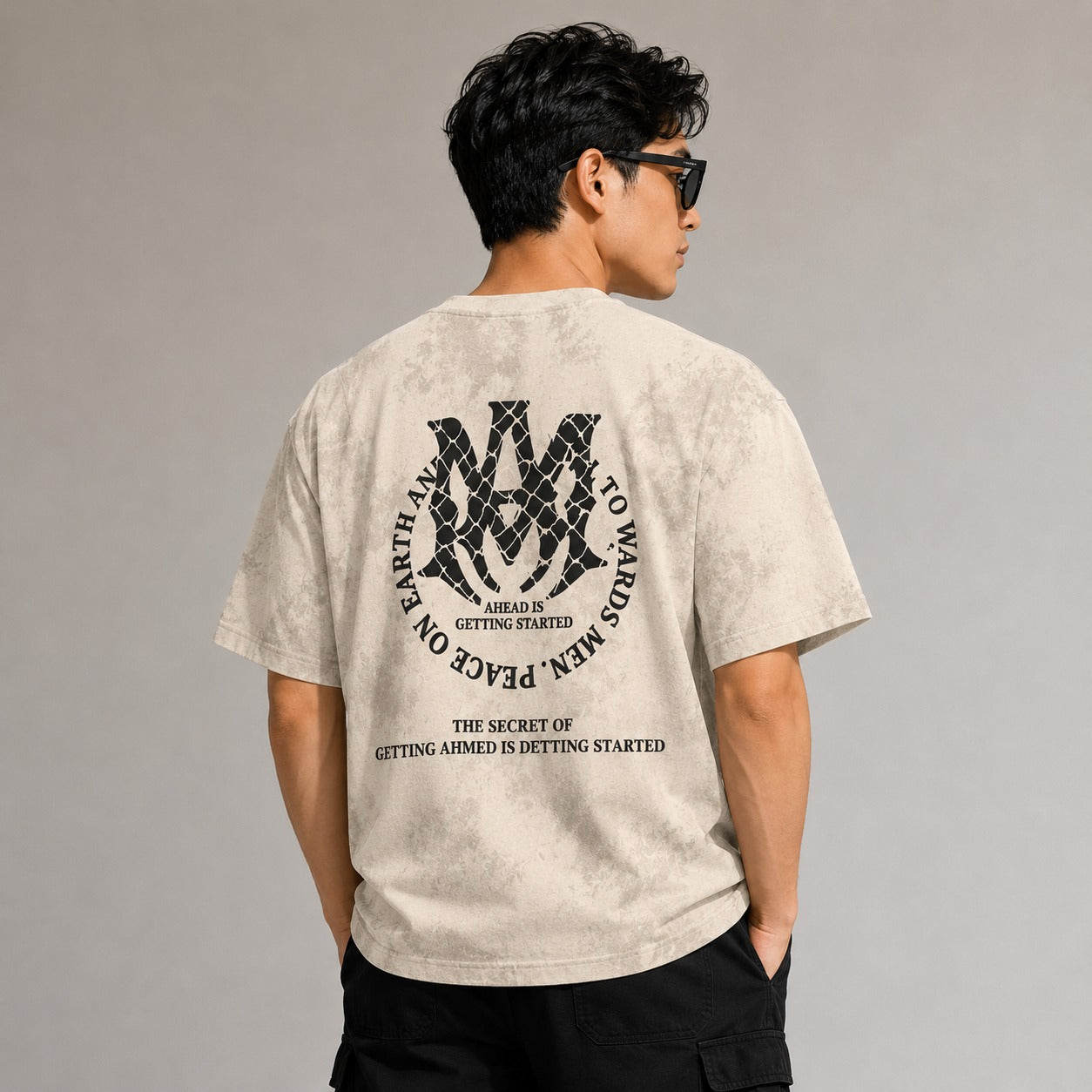 Men's Premium Oversized Acid Wash