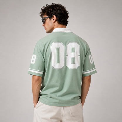 Men's Oversized Vintage Polo Jersey