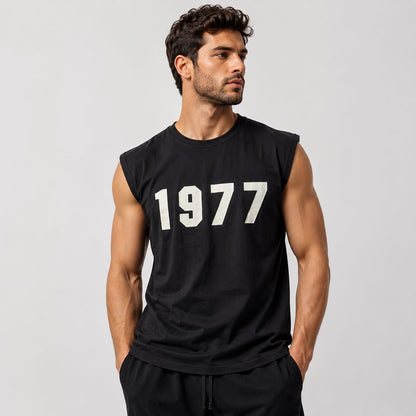 Men's 1977 Tank Top – Premium Sleeveless Summer Essential