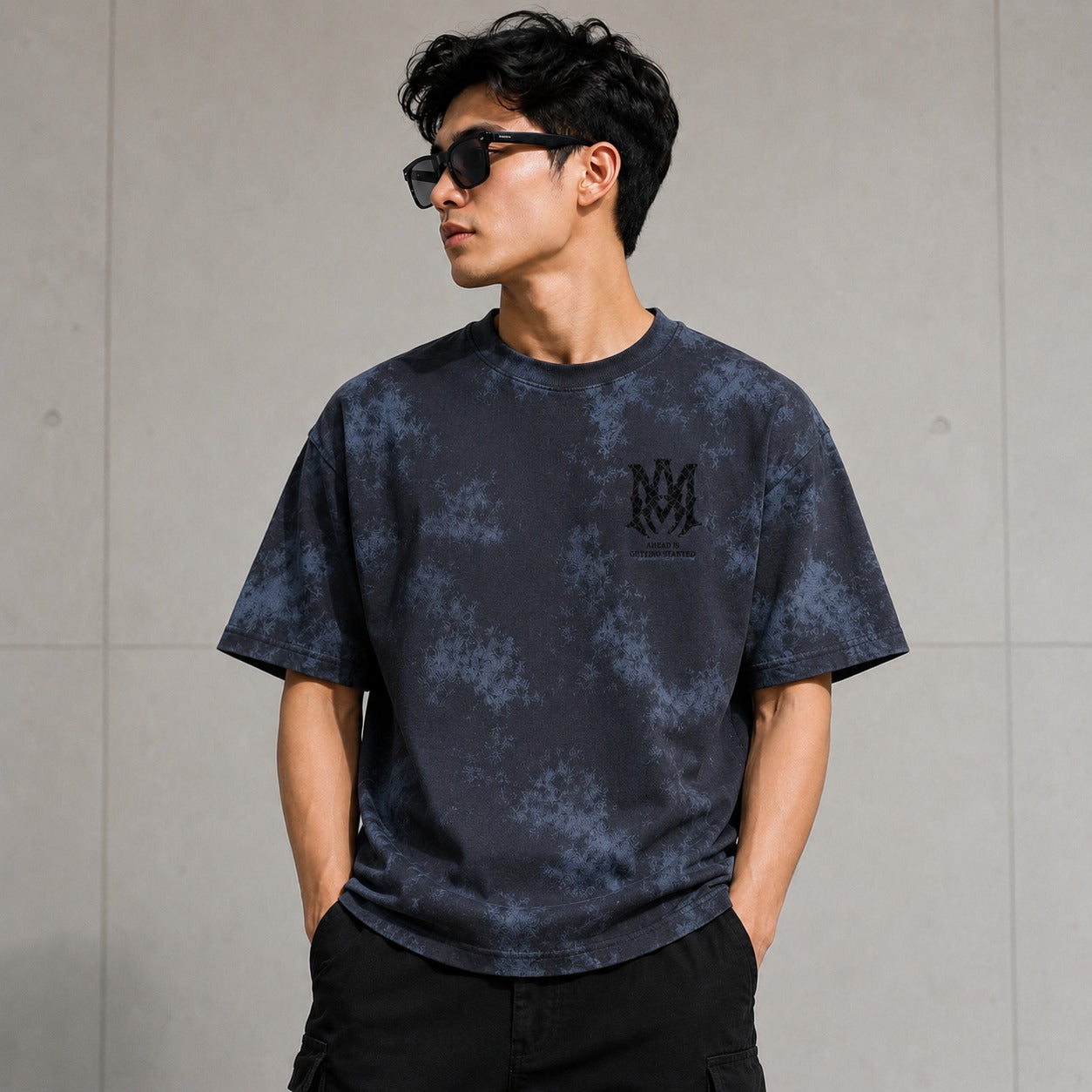 Men's Premium Oversized Acid Wash