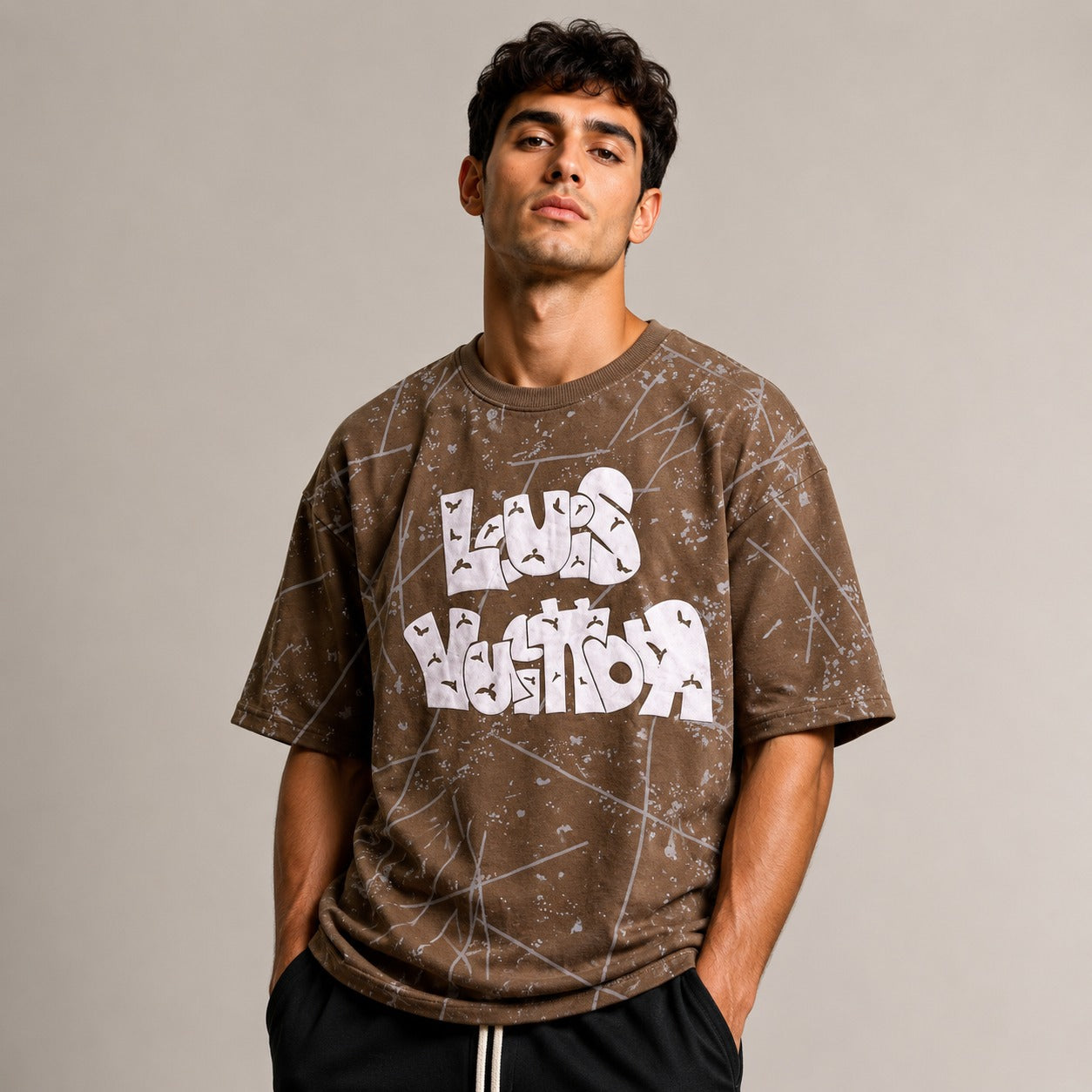 Los Ventora Over Printed Dropshoulder