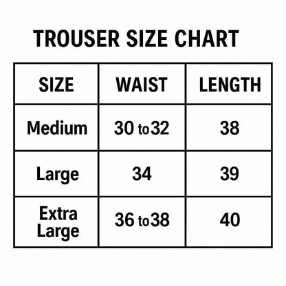 Men's Contrast Stripe Trouser