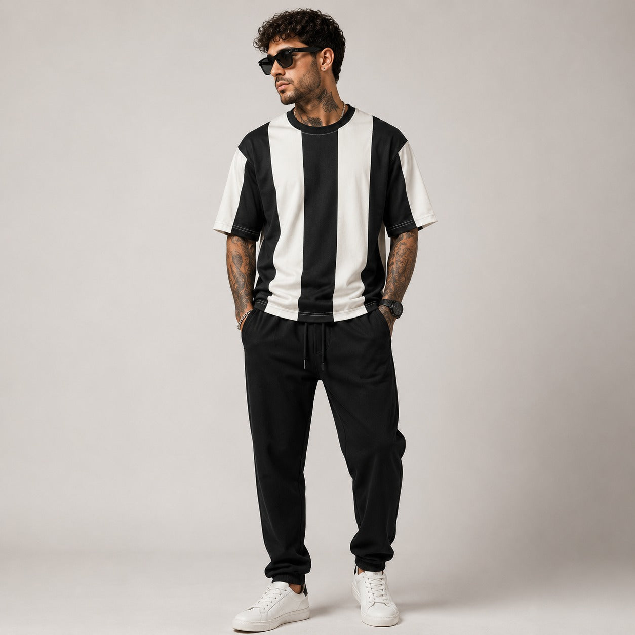 Stripe Panel Tracksuit