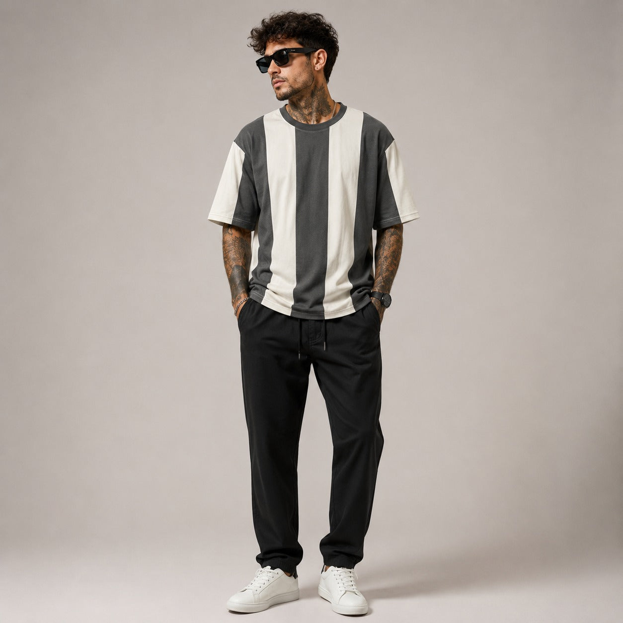 Stripe Panel Tracksuit