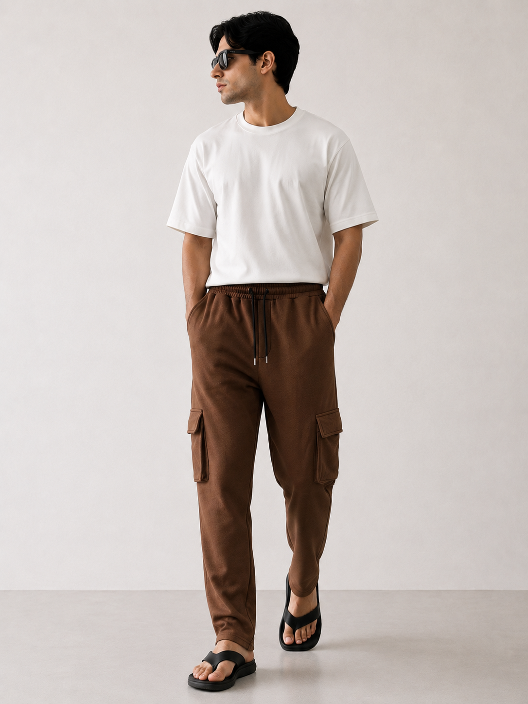 Cargo Pocket Straight Trouser