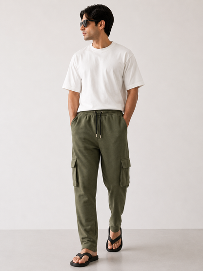 Cargo Pocket Straight Trouser