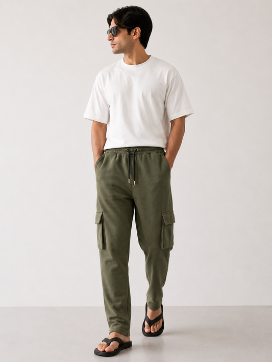 Cargo Pocket Straight Trouser