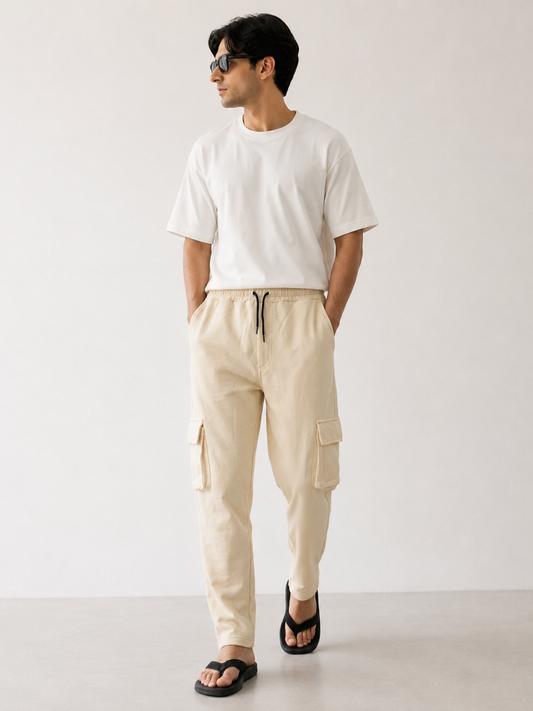 Cargo Pocket Straight Trouser