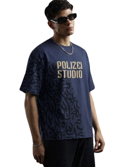 Polizie Studio Printed Dropshoulder