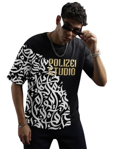 Polizie Studio Printed Dropshoulder
